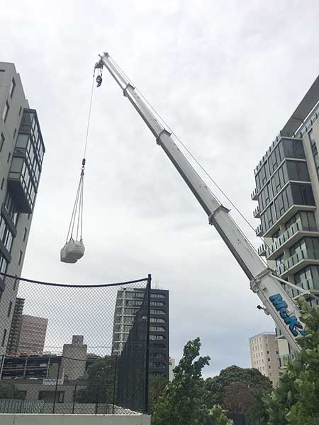 Rooftop Tennis Court Construction in Melbourne