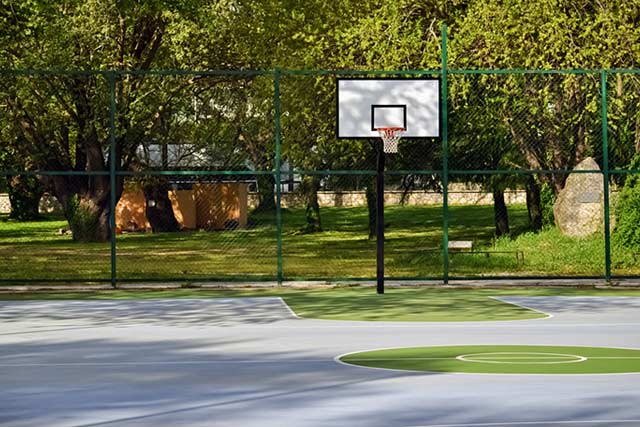 ASTE Outdoor Basketball Court Construction in Melbourne
